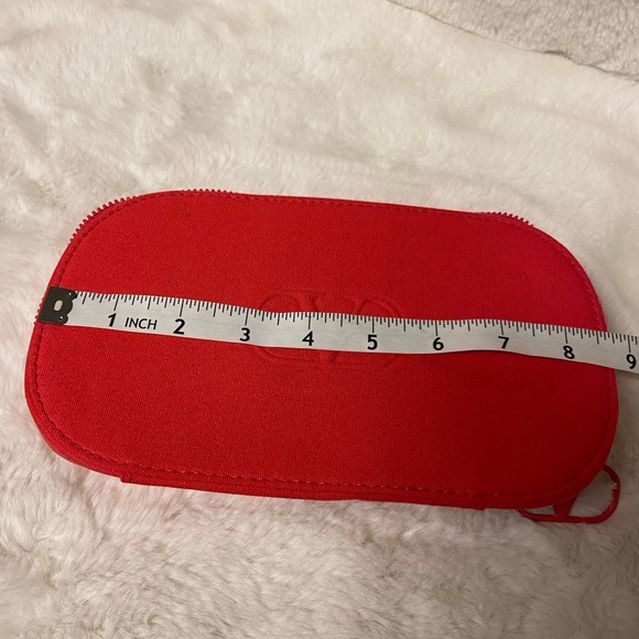 Valentino small zippered hand bag red - Picture 6 of 7